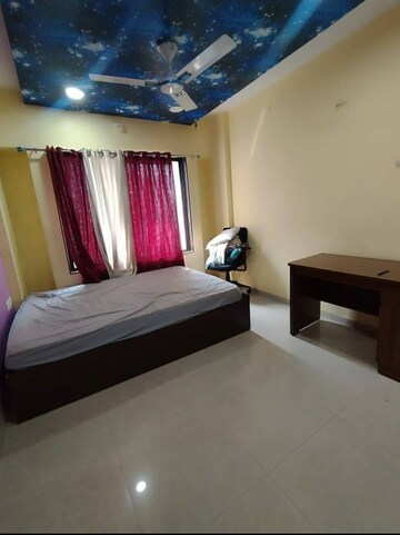 Living Room in 3 BHK Apartment at M Vijay Spring Bloom, Bt Kawade Road – for Rent