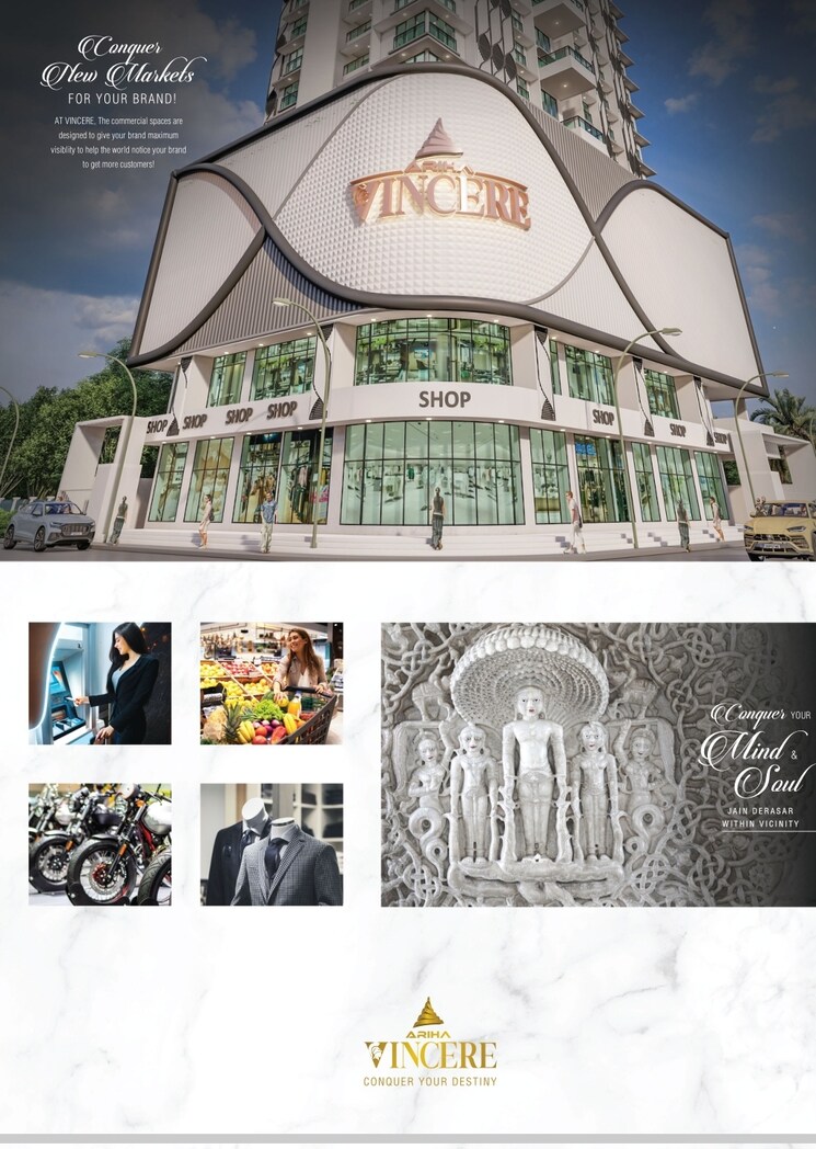 Exterior View, ariha-vincere 2 Bedroom 1229 Sq.Ft. Apartment In Goregaon West Mumbai 8180353