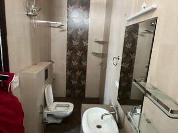 Bathroom in 3 BHK Builder Floor at Kohli One Malibu Town, Sector 47 – for Rent