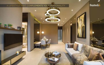 Living Room in 3 BHK Apartment at Sunteck City Avenue 4, Goregaon West – for Sale