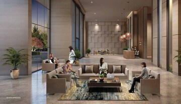 Living Room in 3 BHK Apartment at Sunteck City Avenue 4, Goregaon West – for Sale