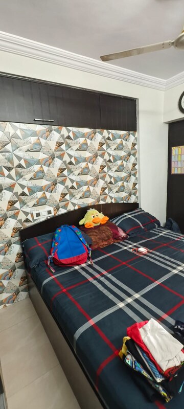 Master Bedroom in 2 BHK Builder Floor at Salasar Kasturi Grandeur, Bhayandar West – for Sale