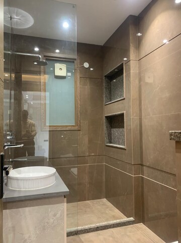 Bathroom in 4 BHK Builder Floor at Hong Kong Bazaar, Sector 57 – for Sale