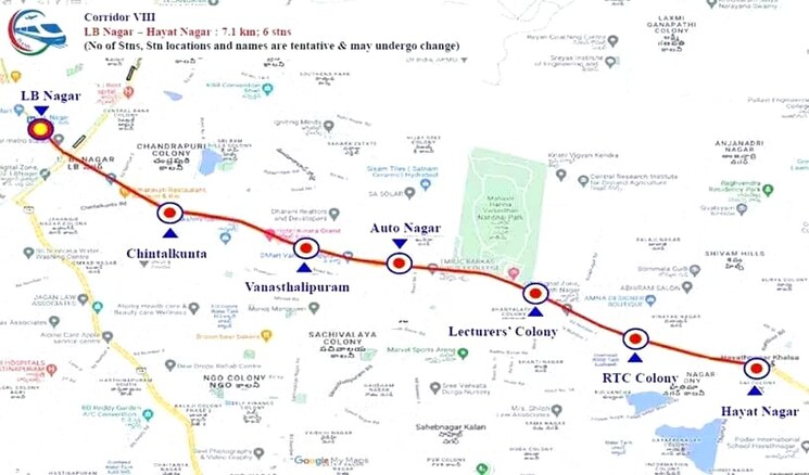 Map Location, hayathnagar 2 Bedroom 136 Sq.Yd. Independent House In Hayathnagar Hyderabad 8180443