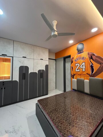 Kitchen in 3 BHK Apartment at Solaris Titanium Towers, Andheri West – for Rent