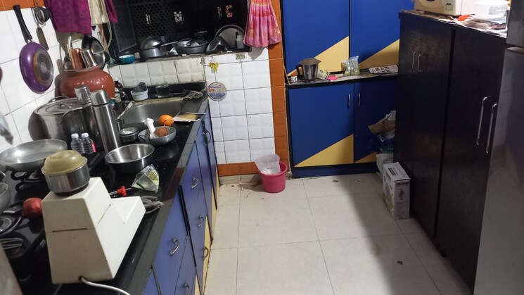 Kitchen, highland-residency-chsl 1 Bedroom 485 Sq.Ft. Apartment In Balkum Pada Thane 8180525