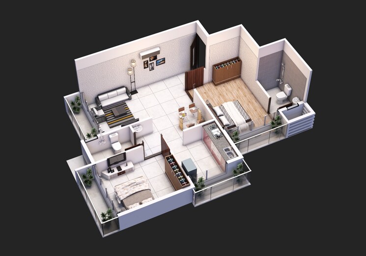 Exterior View, dapoli 1 Bedroom 440 Sq.Ft. Apartment In Dapoli Navi Mumbai 8180581