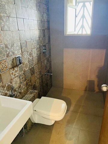 Bathroom in 3 BHK Apartment at Supreme Estia Phase 1, Baner – for Rent