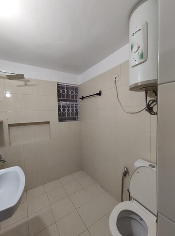 Bathroom in 3 BHK Apartment at Vasant Kunj – for Rent