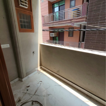 Balcony in 2 BHK Builder Floor at Saket – for Rent