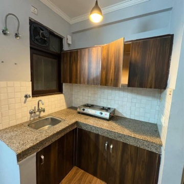 Kitchen in 1 RK Builder Floor at Saket – for Rent