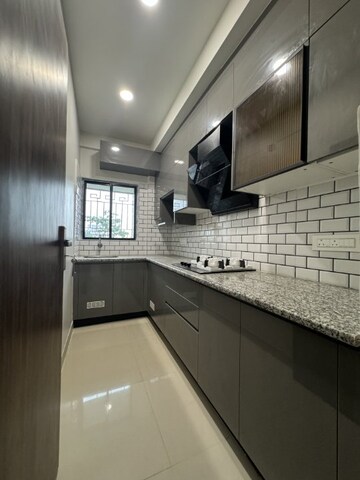 Kitchen in 3 BHK Apartment at Kasba – for Sale