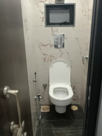 Bathroom in 1 BHK Apartment at Om Gokul Nagari CHS, Kandivali East – for Rent