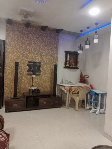 Living Room in 1 BHK Apartment at HDIL Dheeraj Regency, Borivali East – for Rent