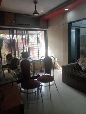 Living Room in 1 BHK Apartment at Mahudi Darshan, Kandivali East – for Rent