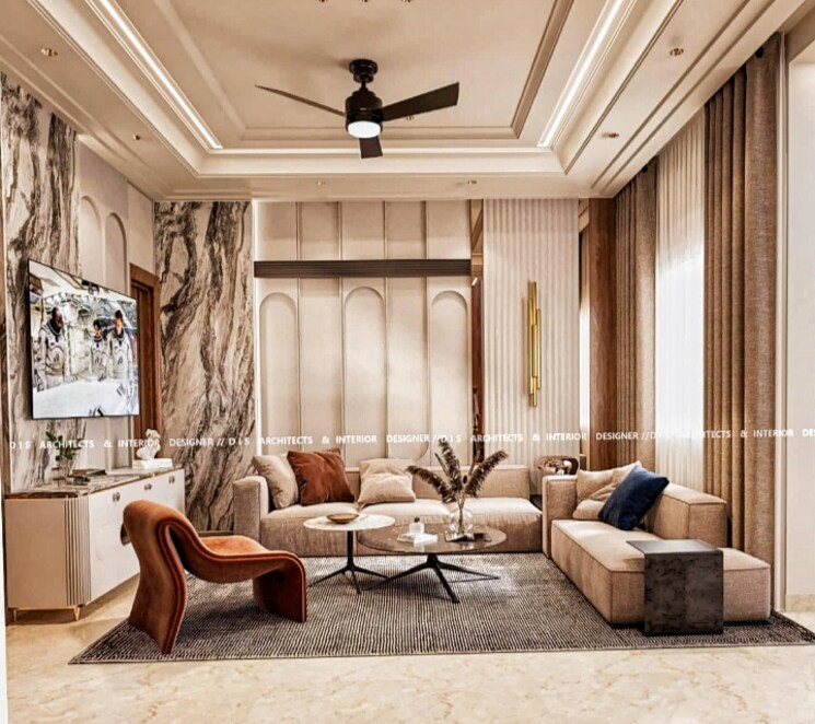 Living Room, nirman nagar 6 Bedroom 200 Sq.Yd. Independent House In Nirman Nagar Jaipur 8180657