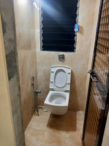 Bathroom in 3 BHK Independent House at Unnat Nagar CHS, Goregaon West – for Rent