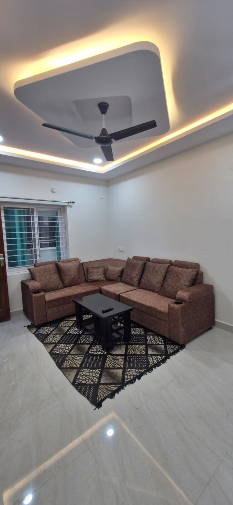 Living Room, kondapur 3 Bedroom 1755 Sq.Ft. Builder Floor In Kondapur Hyderabad 8180726