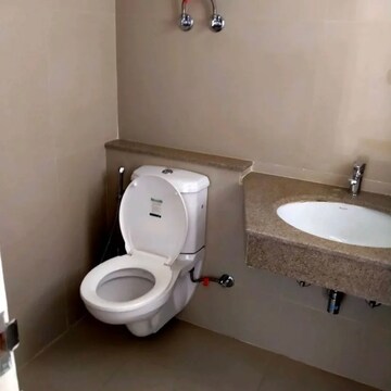 Bathroom in 3 BHK Apartment at Emaar Gurgaon Greens, Sector 102 – for Rent