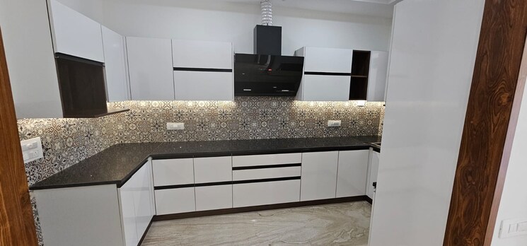Kitchen, kohat enclave 3 Bedroom 1800 Sq.Ft. Builder Floor In Kohat Enclave Delhi 8180759