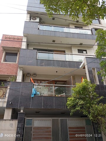 3 BHK Builder Floor – Exterior View View at Kohat Enclave - for Sale