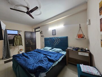 Bedroom in 1 BHK Builder Floor at Freedom Fighters Enclave – for Rent