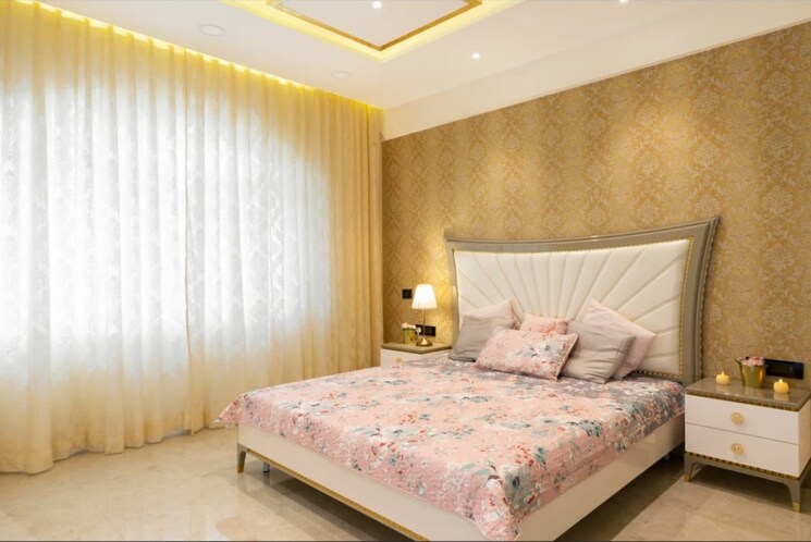 Master Bedroom, dorabjee-paradise-building-a-b-condominium 3 Bedroom 5200 Sq.Ft. Villa In Mohammadwadi Pune 8180923