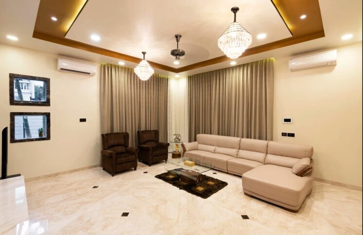 Living Room, dorabjee-paradise-building-a-b-condominium 3 Bedroom 5200 Sq.Ft. Villa In Mohammadwadi Pune 8180923