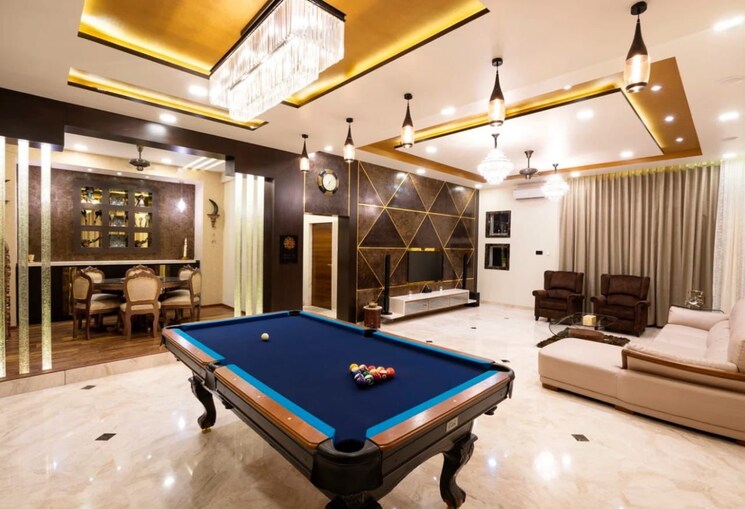 Living Room, dorabjee-paradise-building-a-b-condominium 3 Bedroom 5200 Sq.Ft. Villa In Mohammadwadi Pune 8180923