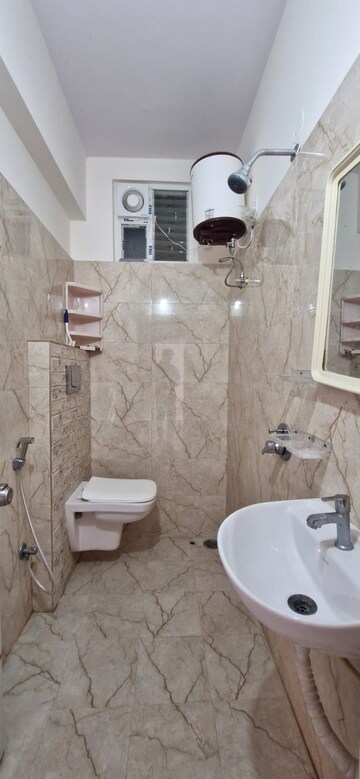 Bathroom in 3 BHK Builder Floor at Kondapur – for Rent