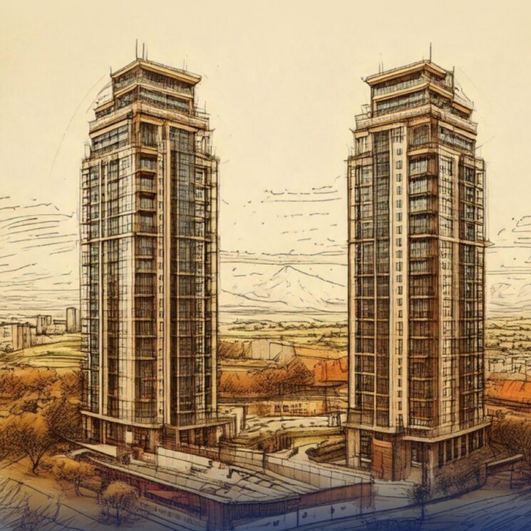 Exterior View, pioneer-park-presidia 3 Bedroom 2595 Sq.Ft. Apartment In Sector 61 Gurgaon 8181024