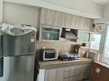 Kitchen in 3 BHK Apartment at Emaar Gurgaon Greens, Sector 102 – for Rent