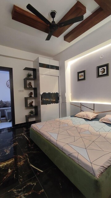 Living Room in 2 BHK Apartment at Bren Northern Lights, Jakkuru – for Rent