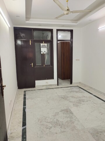 Bedroom in 3 BHK Builder Floor at Freedom Fighters Enclave – for Rent