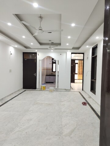 Living Room in 3 BHK Builder Floor at Freedom Fighters Enclave – for Rent