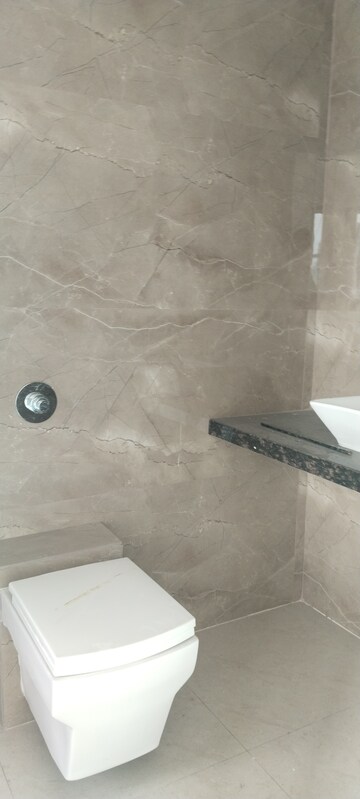 Bathroom in 3 BHK Apartment at New Happy Life CHS, Mulund West – for Sale