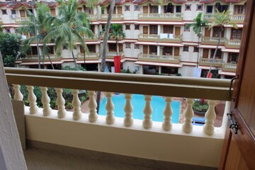 Balcony in 2 BHK Apartment at Candolim – for Rent
