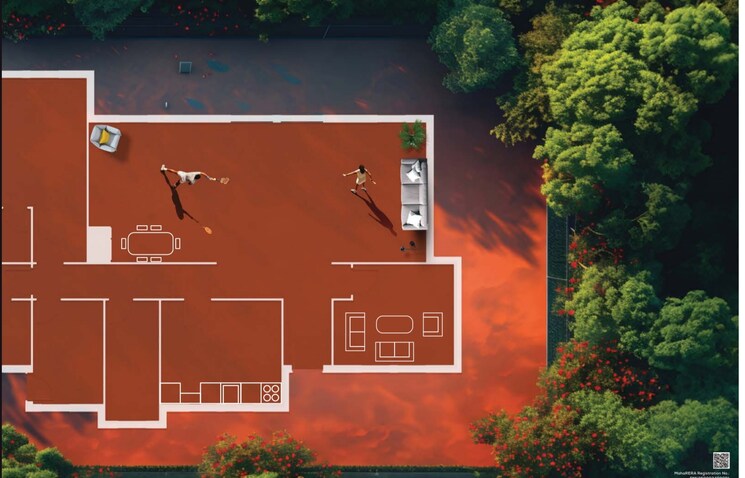 Master Plan, siddhivinayak-the-landmark 2 Bedroom 841 Sq.Ft. Apartment In Undri Pune 8181464