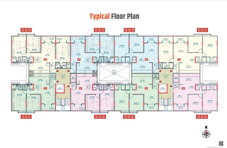 Master Plan, siddhivinayak-the-landmark 3 Bedroom 1115 Sq.Ft. Apartment In Undri Pune 8181493