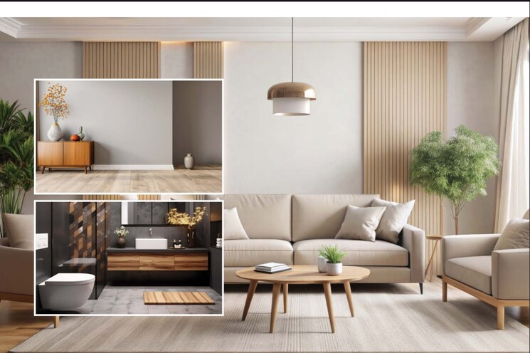 Living Room, siddhivinayak-the-landmark 3 Bedroom 1115 Sq.Ft. Apartment In Undri Pune 8181493