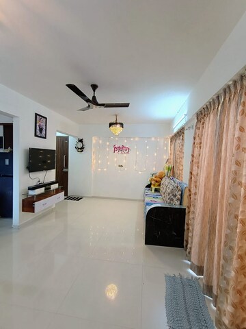 Living Room in 2 BHK Apartment at Ravinanda Trinity, Wagholi – for Sale