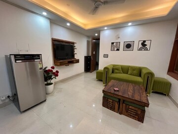 Living Room in 2 BHK Builder Floor at Saket – for Rent