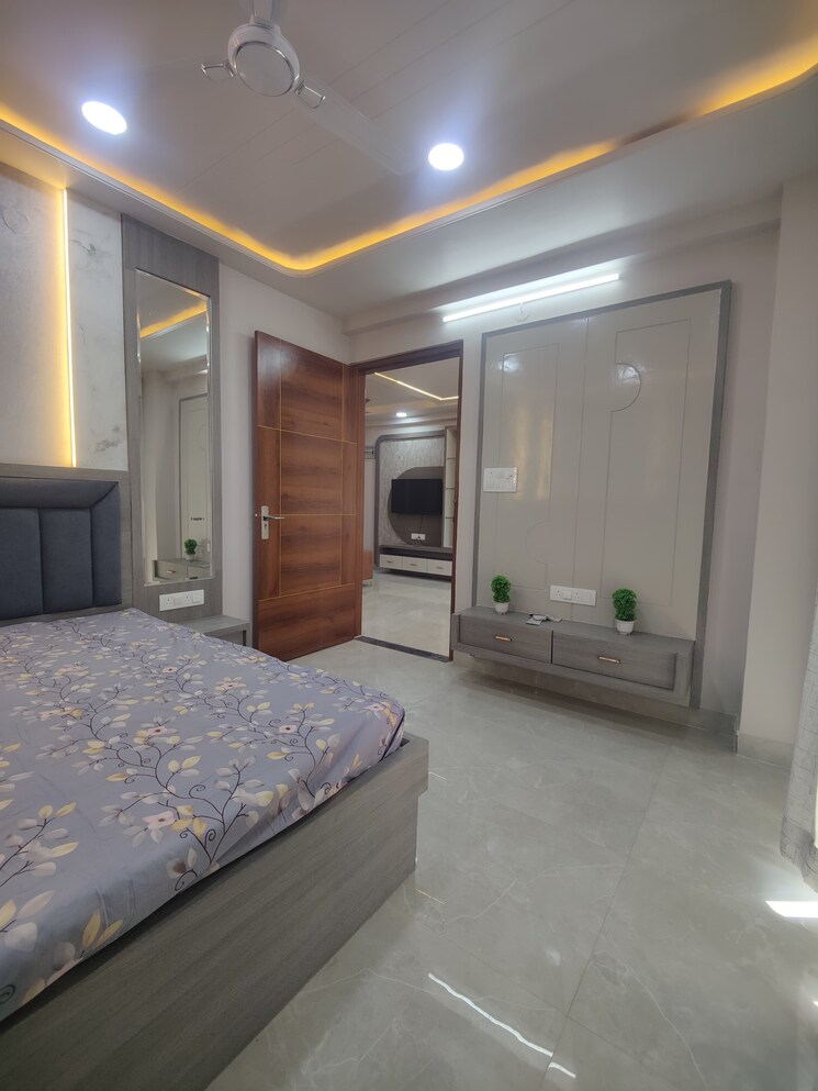 Bedroom, parth-sunrise 2 Bedroom 1100 Sq.Ft. Apartment In Narsinghpura Jaipur 8181558