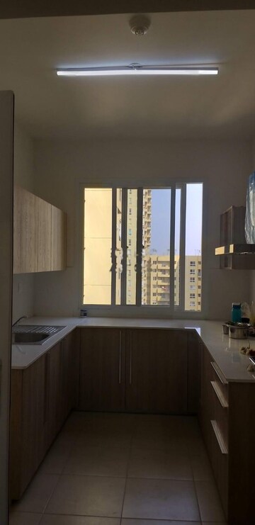 Kitchen in 3 BHK Apartment at Bhartiya Nikoo Homes, Thanisandra Main Road – for Rent