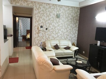 Living Room in 3 BHK Apartment at Amrapali Platinum, Sector 119 – for Rent