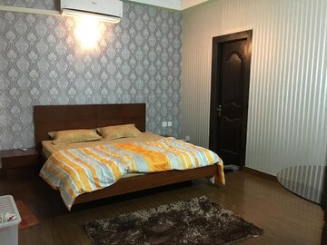 Bedroom in 3 BHK Apartment at Amrapali Platinum, Sector 119 – for Rent