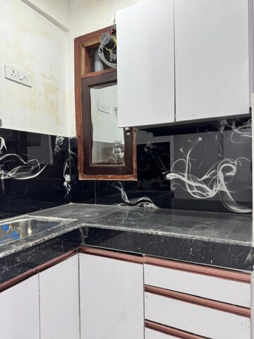 Kitchen in 1 BHK Builder Floor at Saket – for Rent