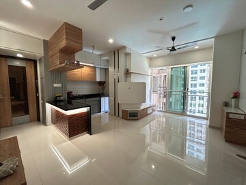 Living Room in 2 BHK Apartment at Marathon Nexzone Atlas 1, New Panvel – for Rent