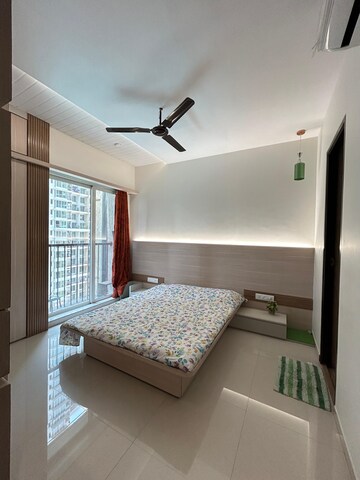 Bedroom in 2 BHK Apartment at Marathon Nexzone Atlas 1, New Panvel – for Rent