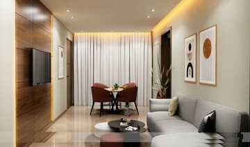 Living Room in 3 BHK Apartment at Vrindavan – for Sale